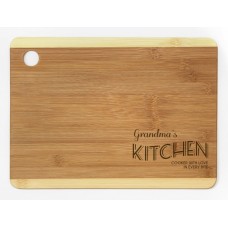 Monogramonline Inc. Personalized Cooked with Love Cutting Board MOOL1307
